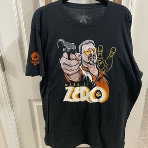 Zero Foxtrot T-Shirt Size XL black ZERO